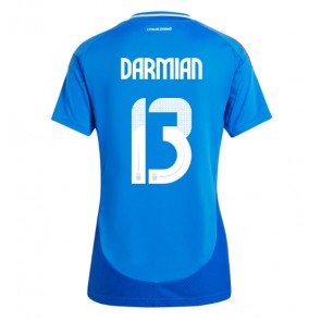 Billiga Italien Matteo Darmian #13 Hemmatröja Dam EM 2024 Kortärmad